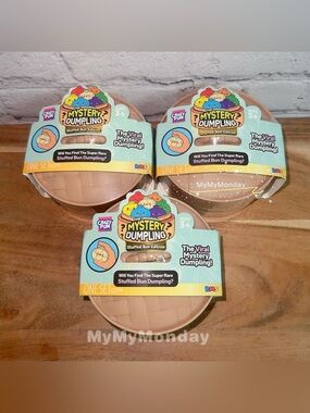 RMS Crazy Fun Stuffed Bun Dumpling Squishy Bun Bundle